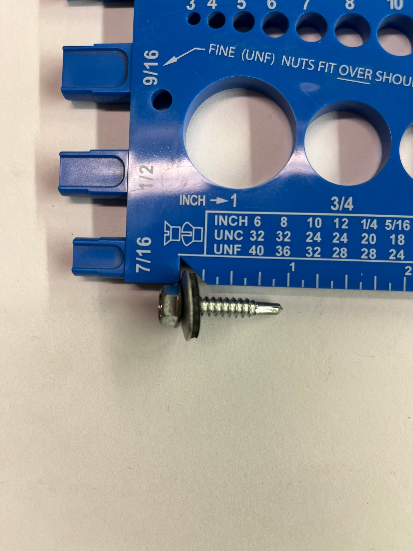 Screw #10X1" Zinc, Hex Head, Self Drilling #627033