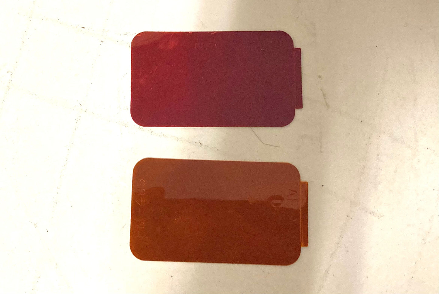 Red/Amber reflectors