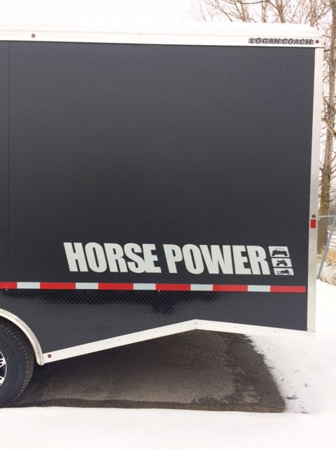 Horsepower Decal