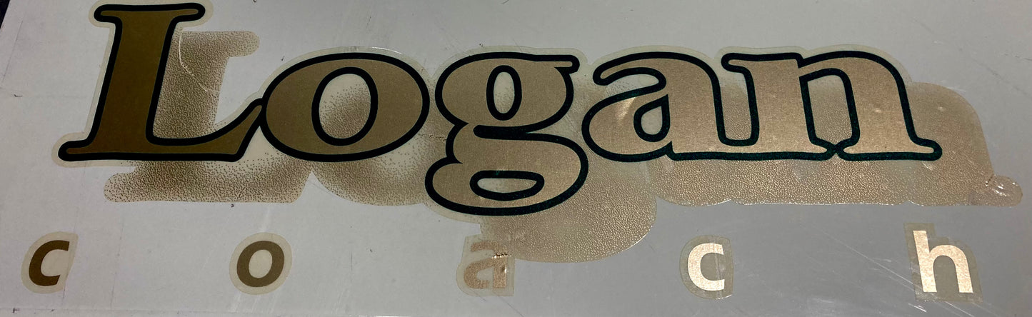 Logan Coach 16 Inch Decal