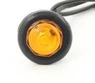 Light LED Bullet 3/4" Amber-624054