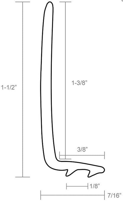 635819-Slide Out Track Flap Seal