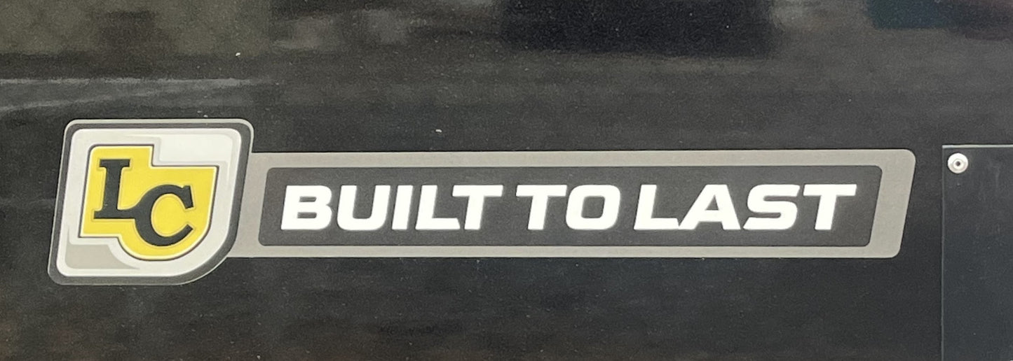 LC Built to Last Decal
