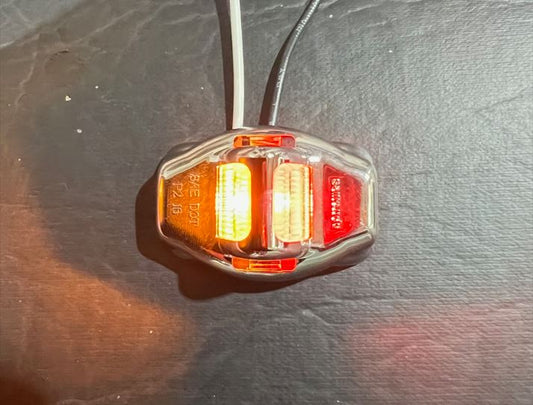 Light: LED Fender Marker Amber/Red #624228