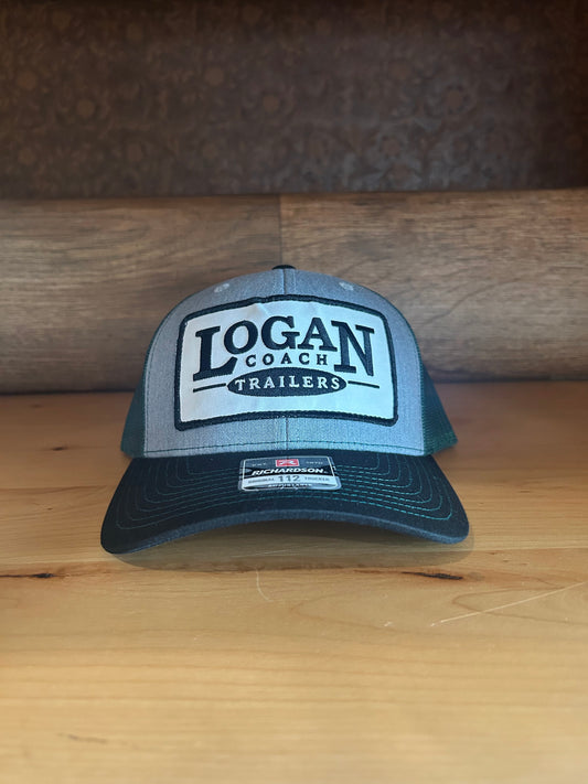 Gray/Green Logan Coach Hat