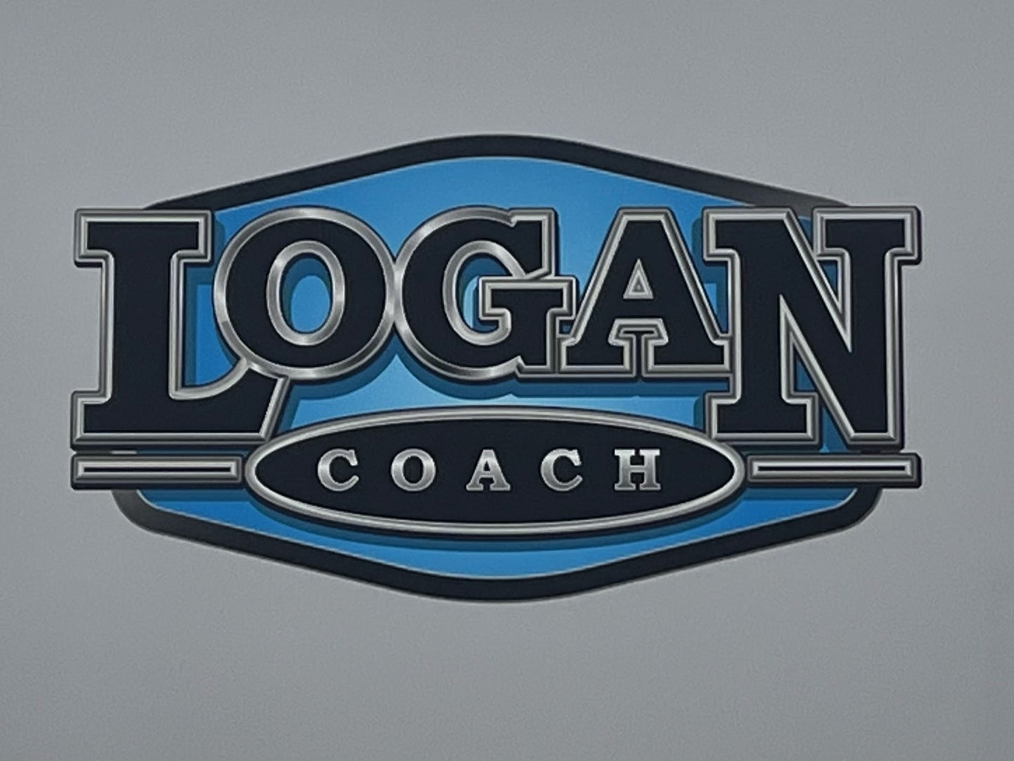 30" Logan Coach Decals