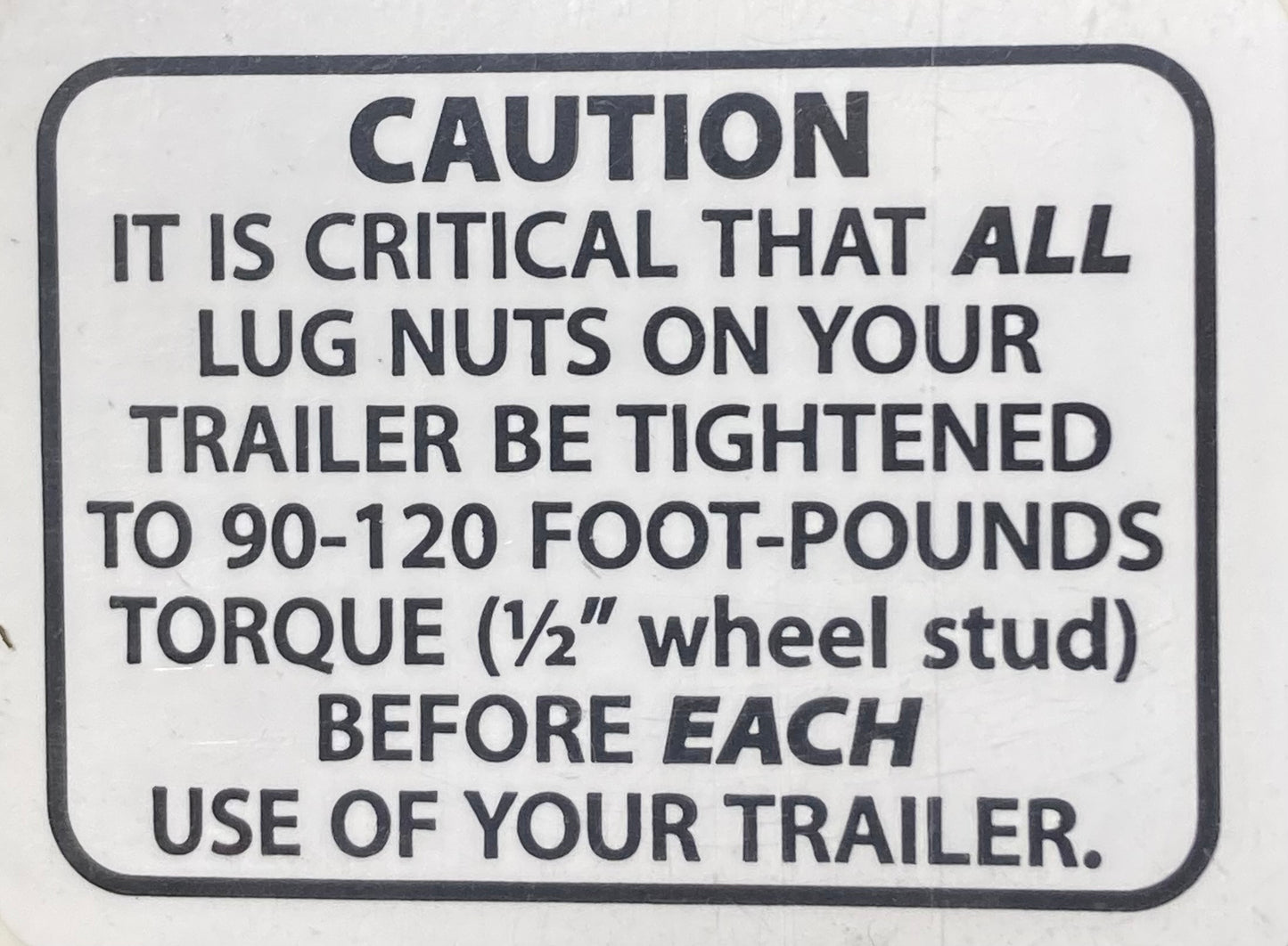 Lug nuts: Various sizes and styles