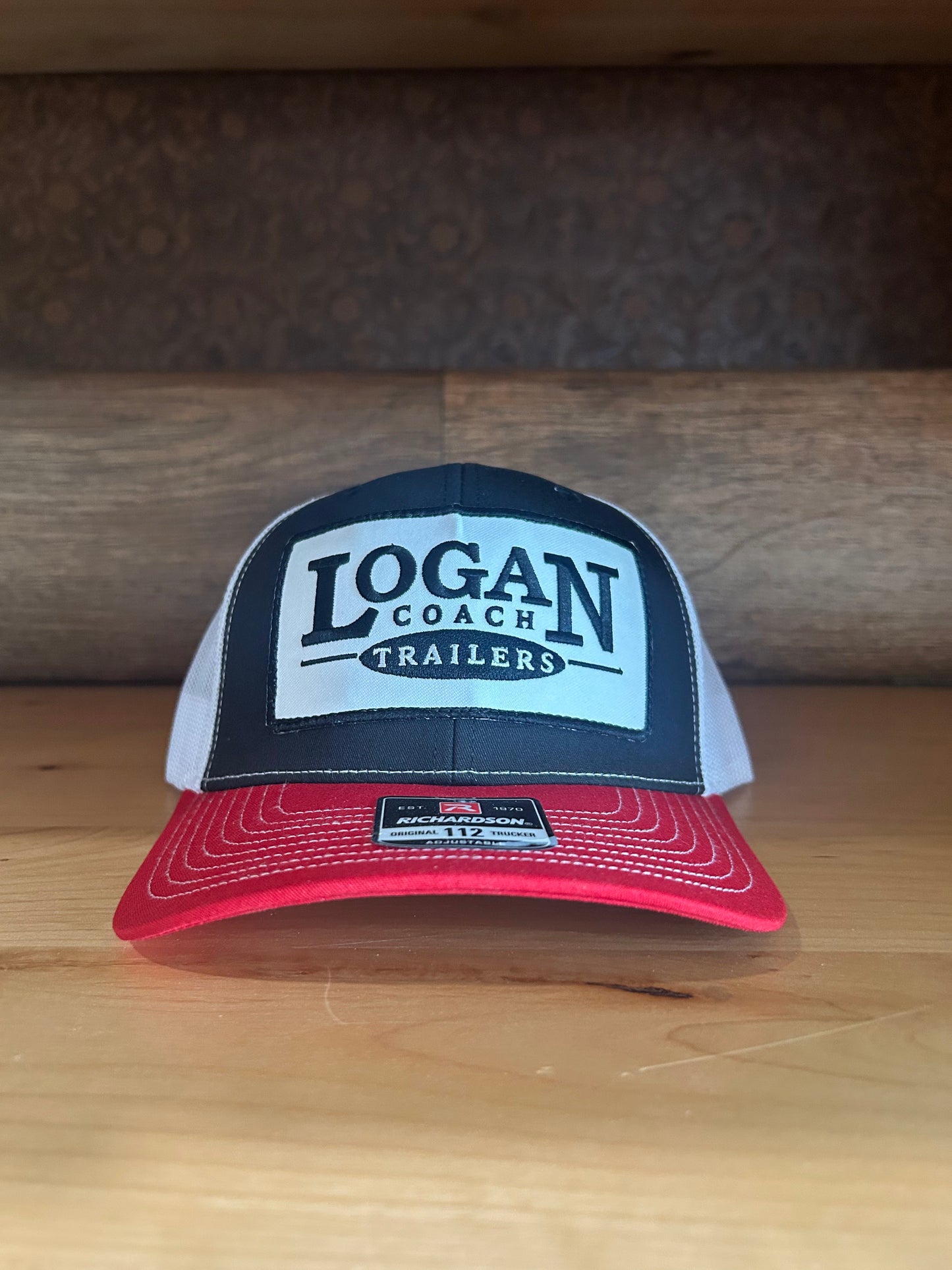 Red/Black Logan Coach Hat