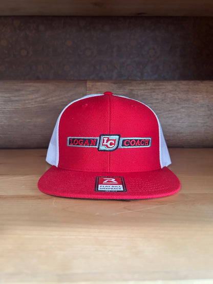 Red Logan Coach LC Hat