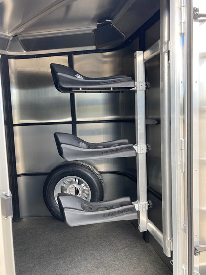 Swing Out Saddle Rack