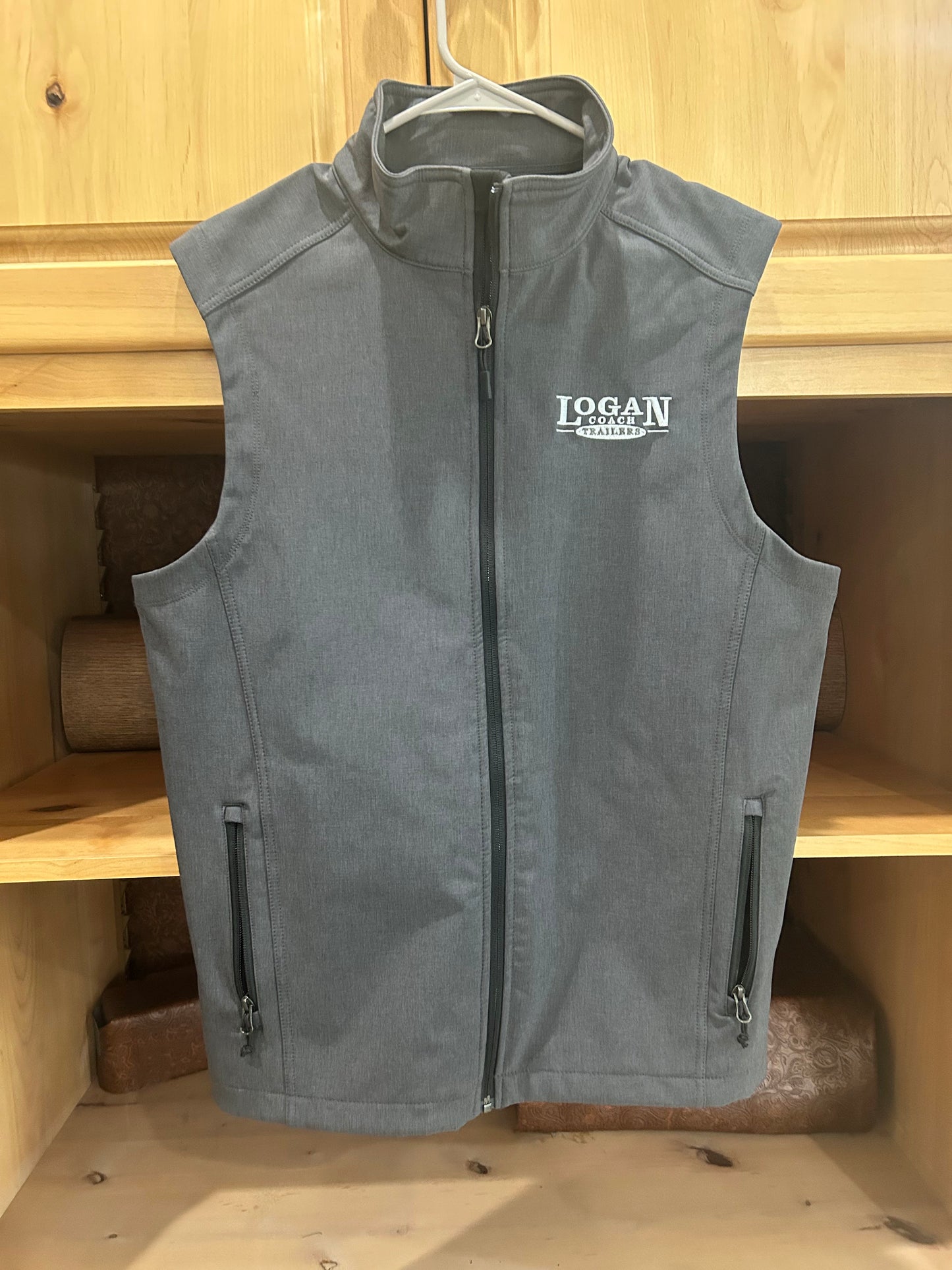 Dark Gray Logan Coach Vest