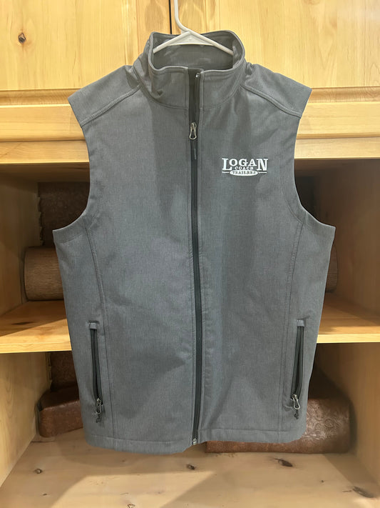 Dark Gray Logan Coach Vest