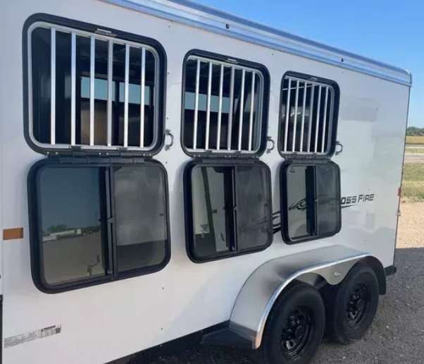 Crossfire Drop Down Feed Door/Window