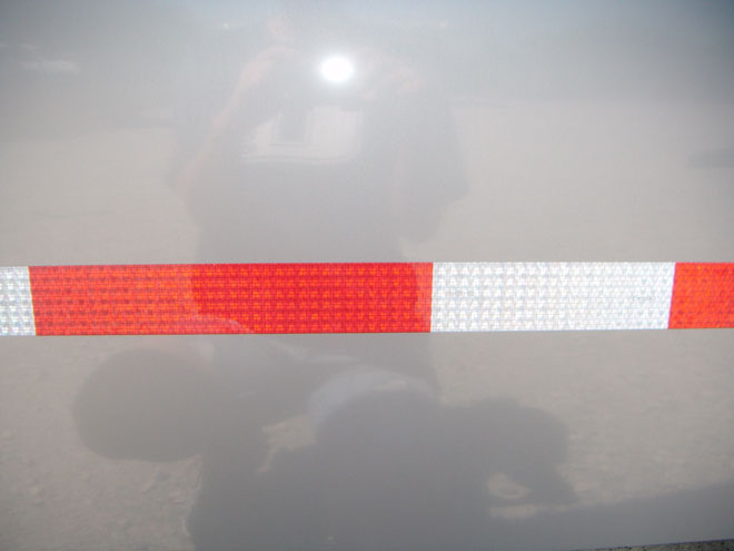 Red/White Reflector Tape: #622121