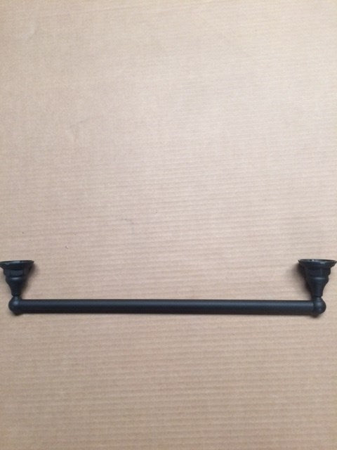 Aged Bronze Towel Holder