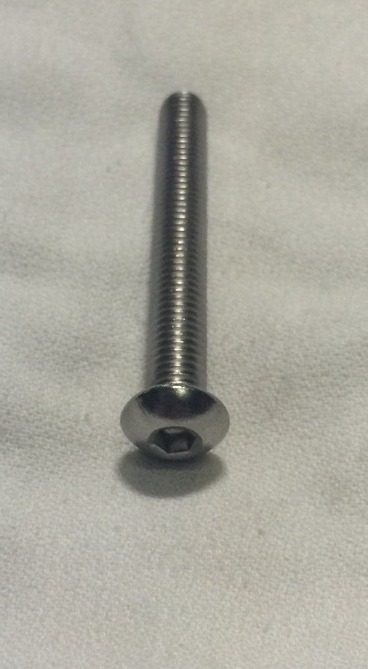 3/8" x 3" Stainless Steel Button Head Bolt: #627050