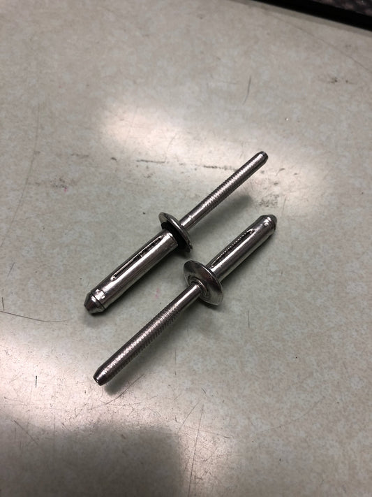 Rivet - 1/4" x  1/2" Bulb Tite, Aluminum: #627200