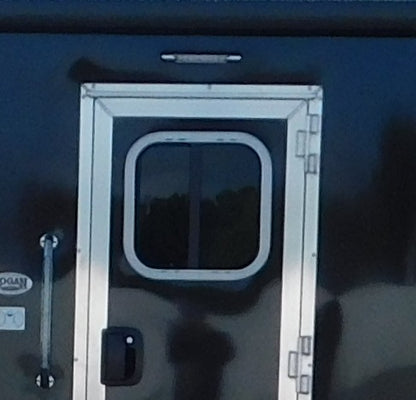 19 1/2" X 19 1/4" Trailer window with screen-#681020